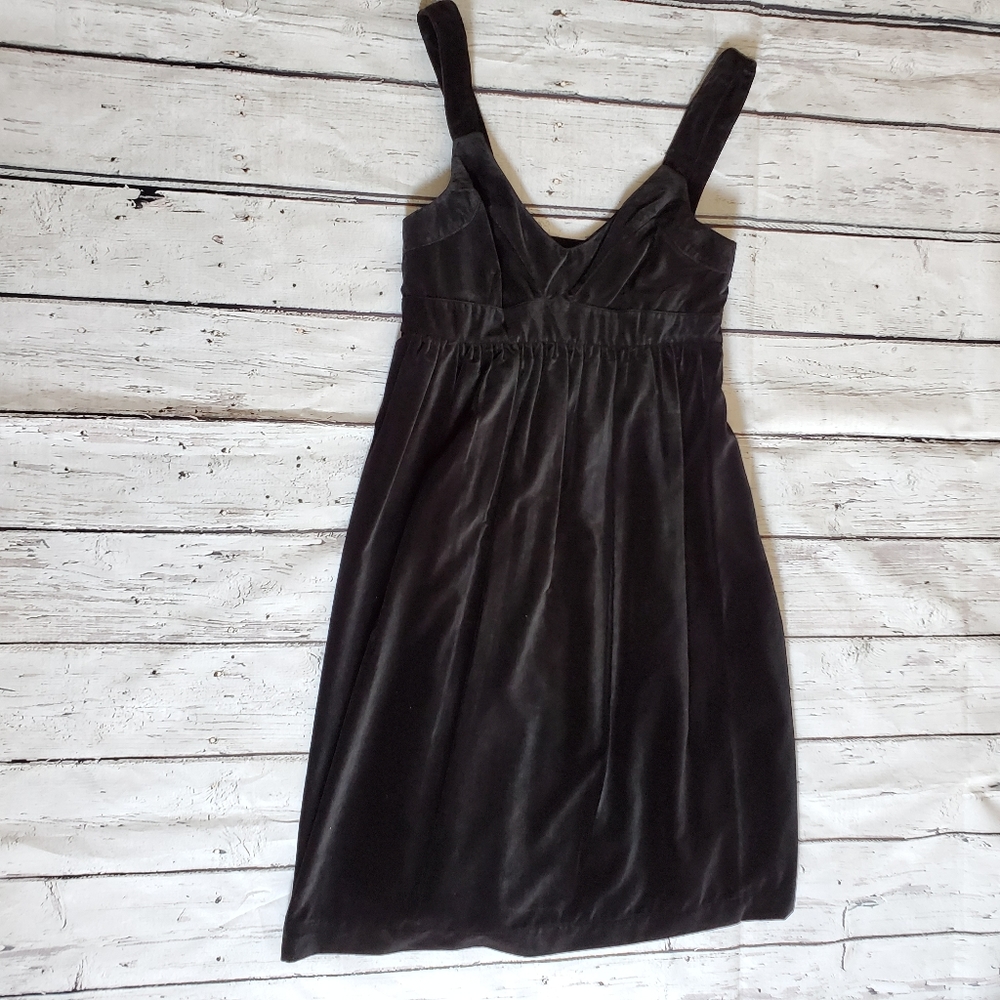 Lands End Velvet dress